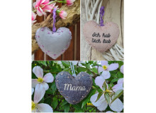 Stickdatei - ITH Herz Ranken Muttertag 3 tlg.